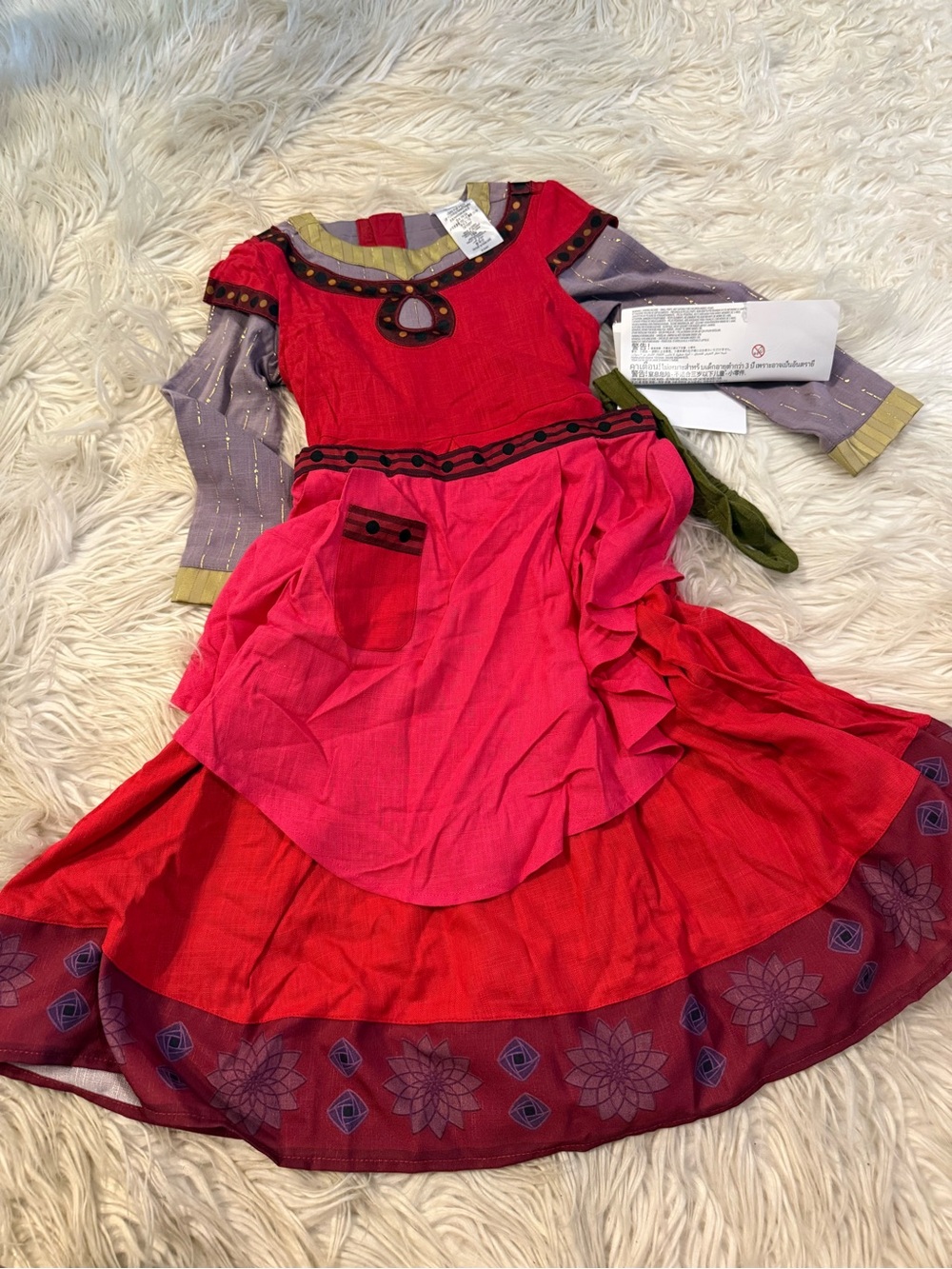 Girls Disney wish costume (E8)